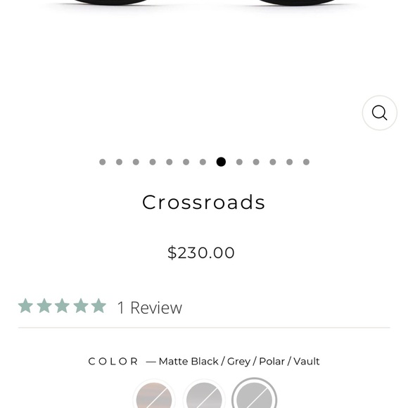 Otis Crossroads Matte Black Polarized Sunglasses - Picture 7 of 8